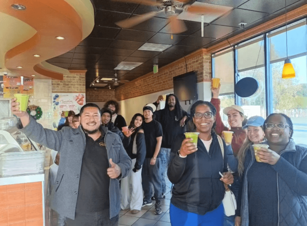 Community at Sunshine Smoothies