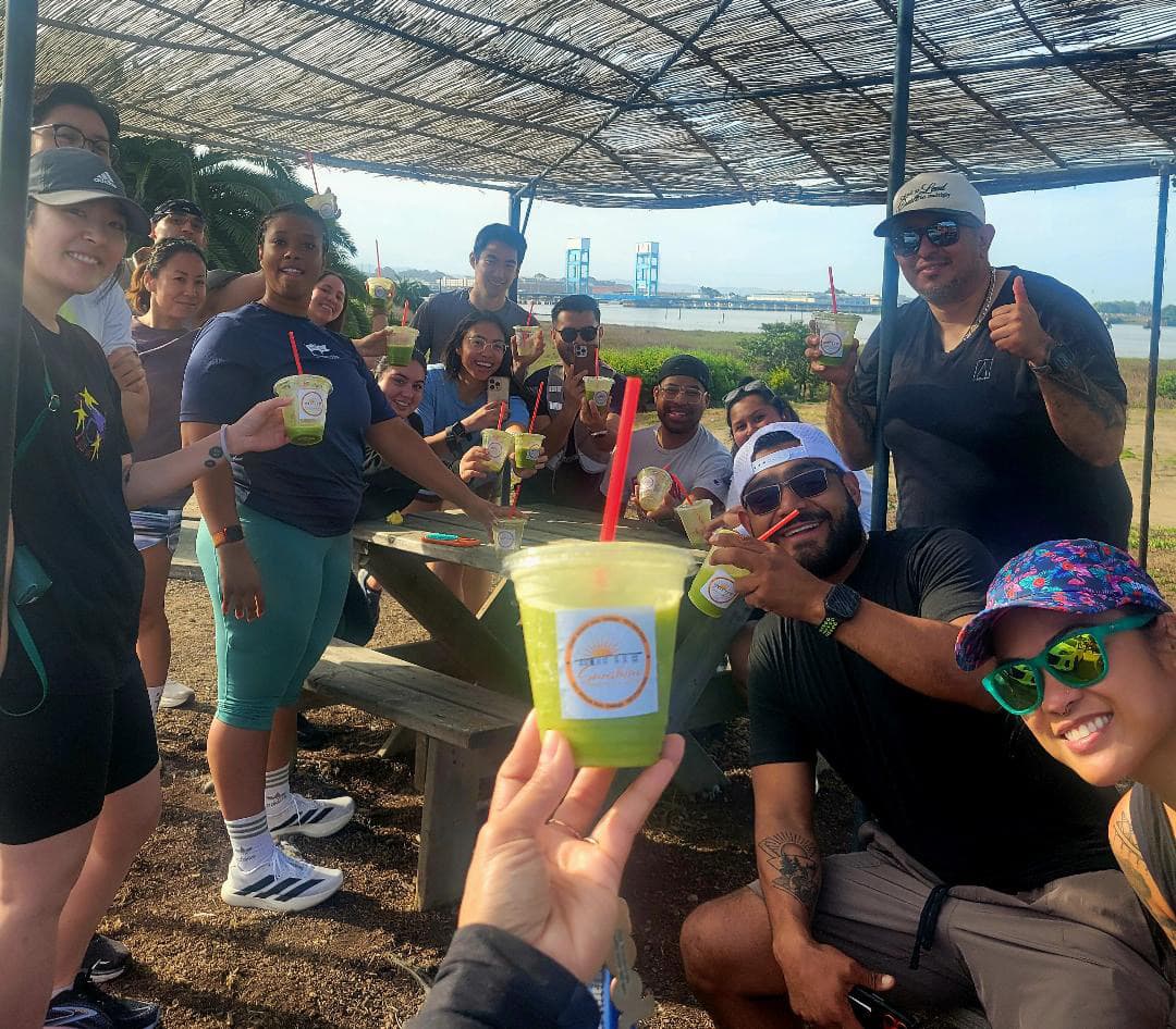 Community celebrating together